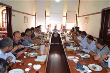 AK Parti Malatya Milletvekili ve TBMM Idare Amiri Ömer Faruk ÖZ BILSAM ?i ziyaret etti.