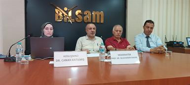 AKADEMİK SÖYLEŞİLER SERİSİ DEVAM EDİYOR...