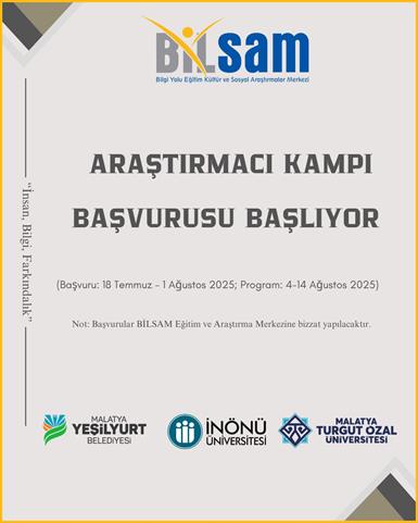 Araştırmacı Kampı Başvuruları Başlıyor...